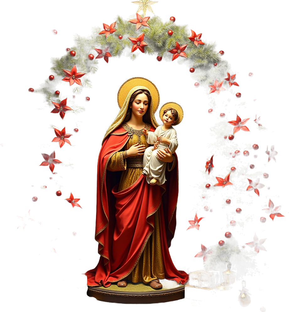 Christmas Madonna and Child